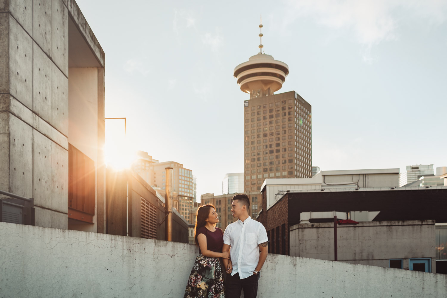 vancouver engagement photography in gastown&nbsp;
