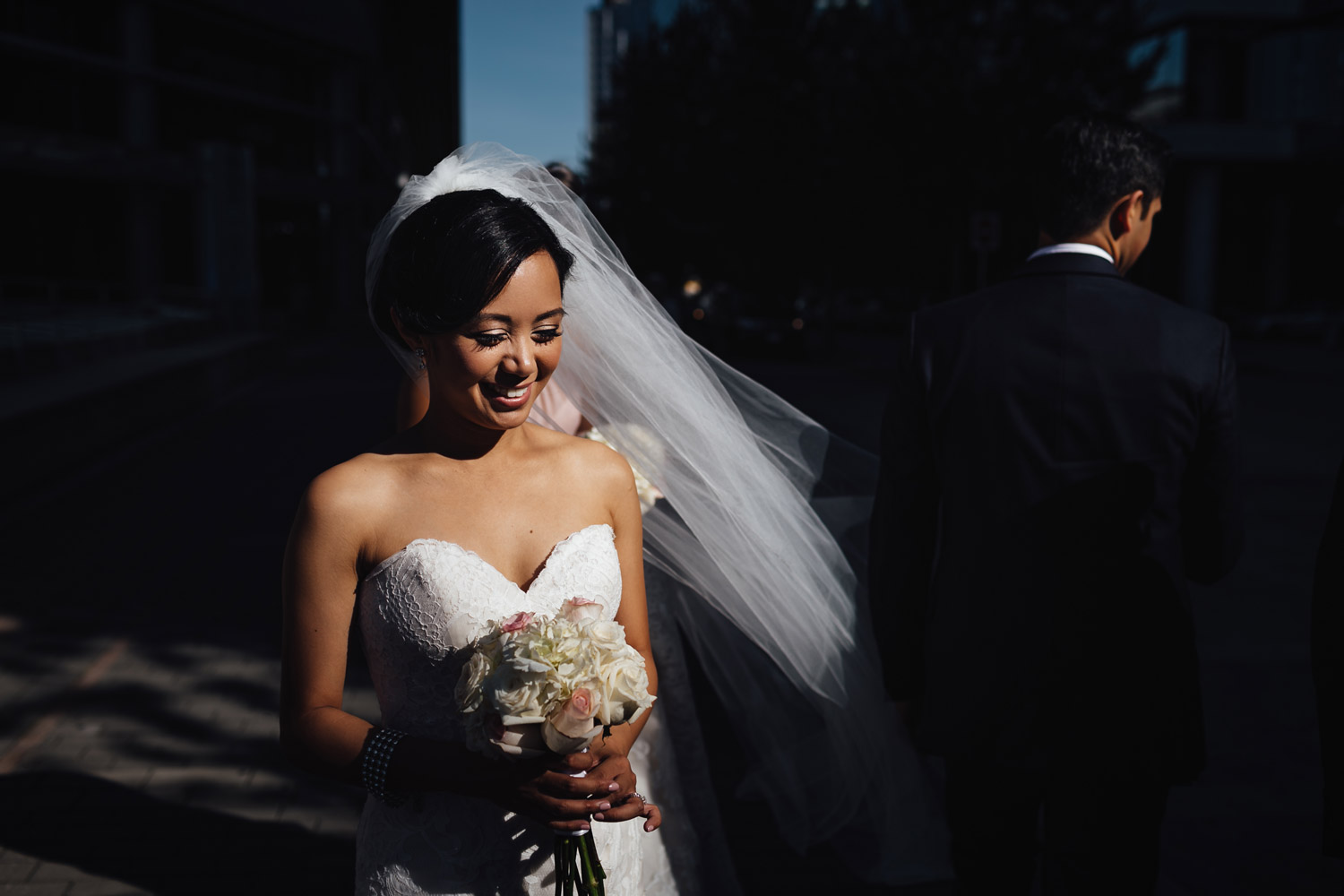 vancouver wedding photography downtown coal harbour summer vsco