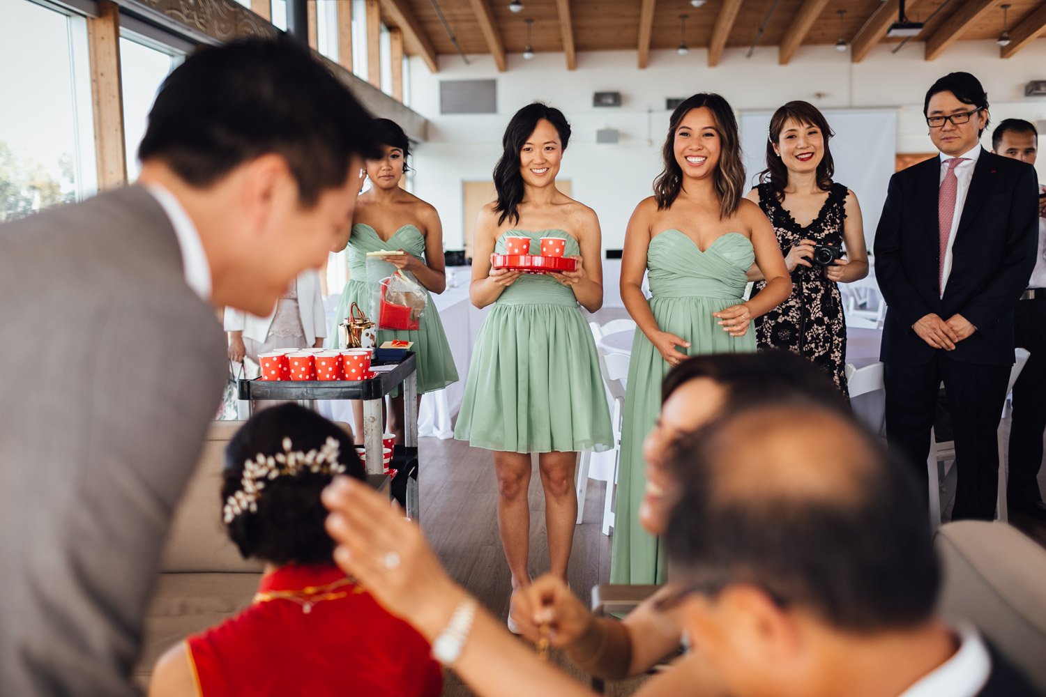 ubc boathouse wedding chinese tea ceremony in richmond bc