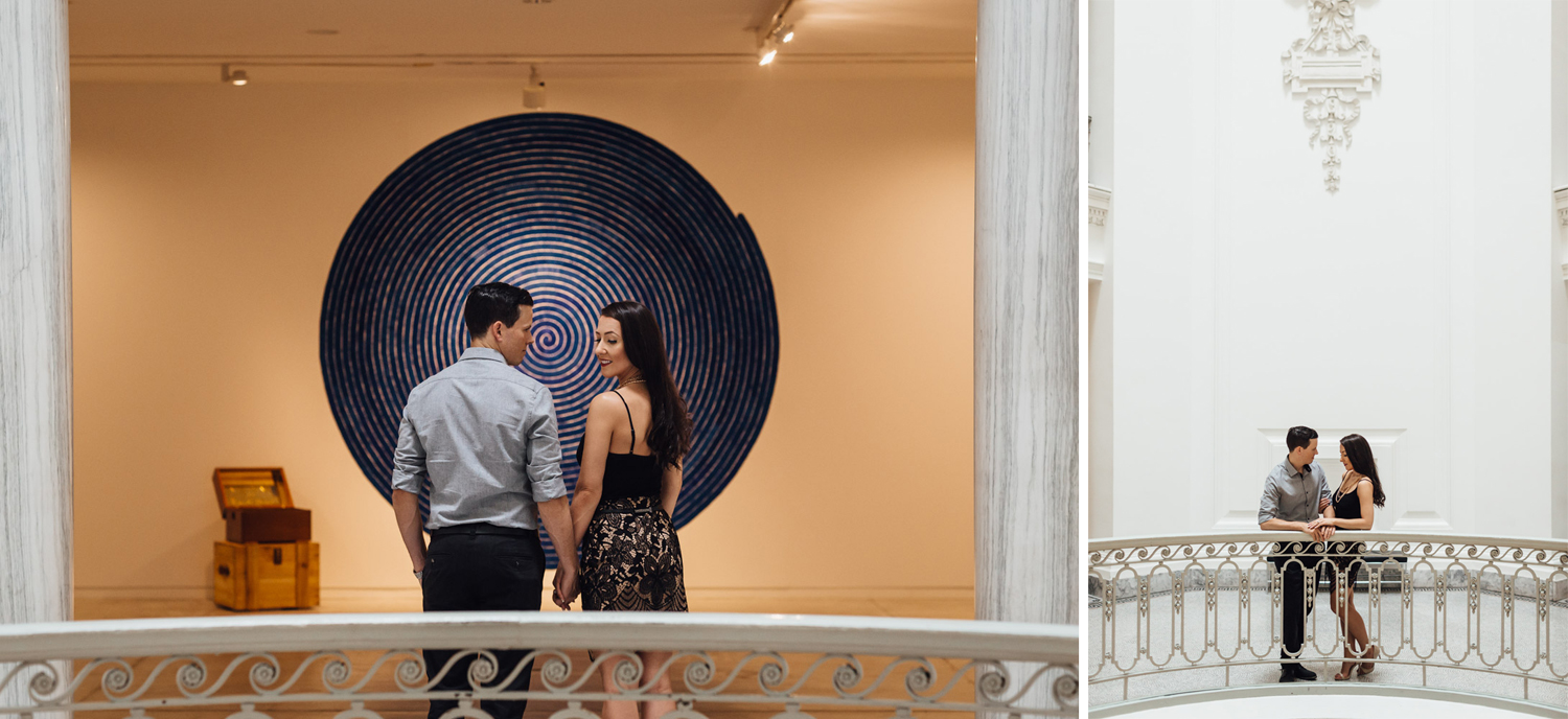 vancouver art gallery engagement wedding photography bc