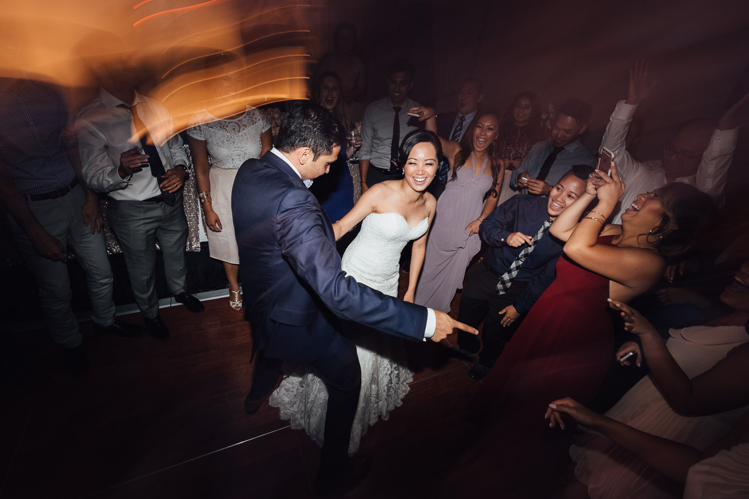 rosewood hotel georgia wedding reception photography dance floor dancing in vancouver bc