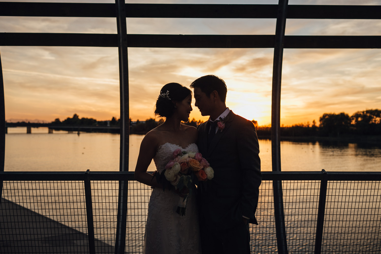 ubc boathouse wedding reception richmond bc photography sunset