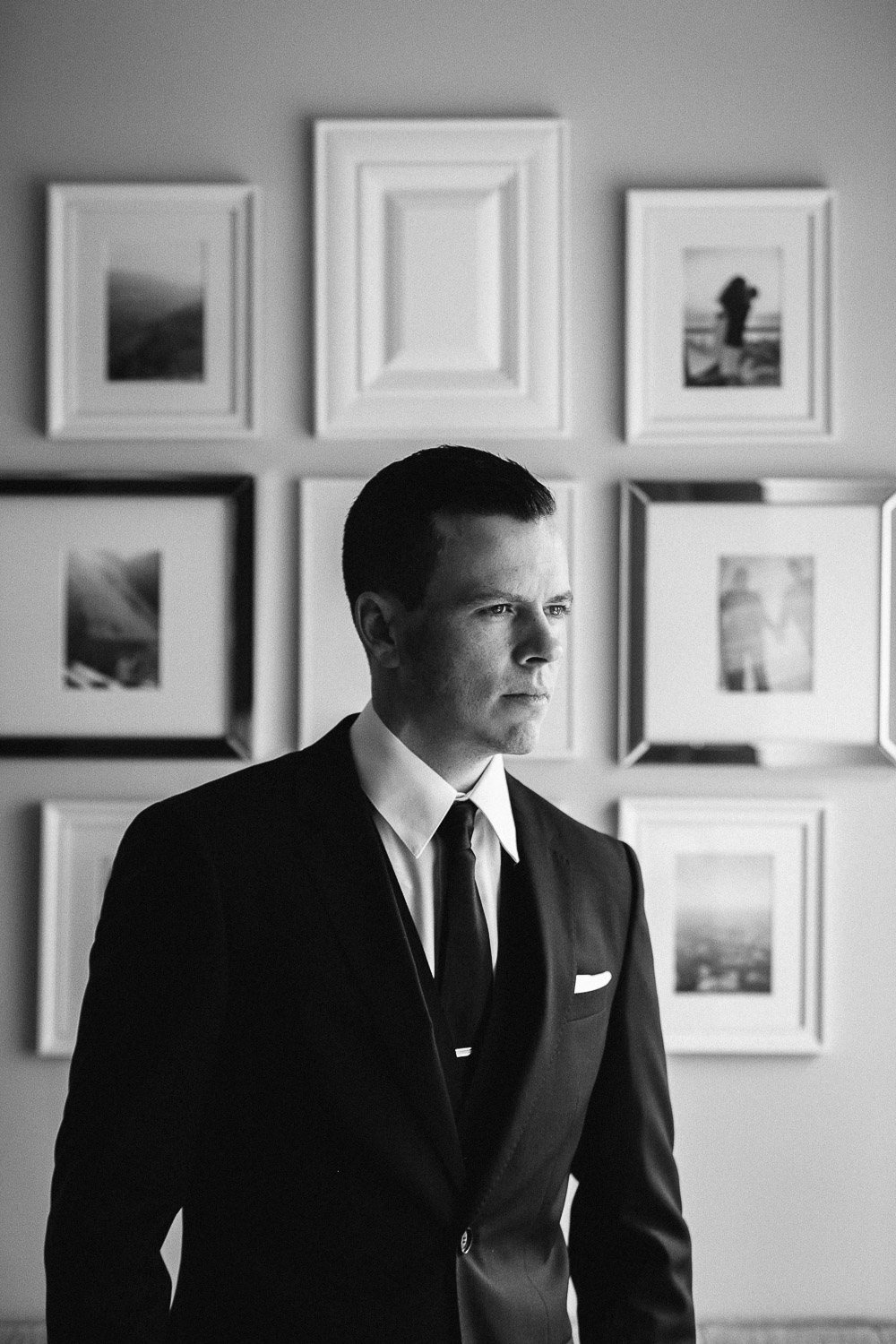richmond wedding photography groom portrait