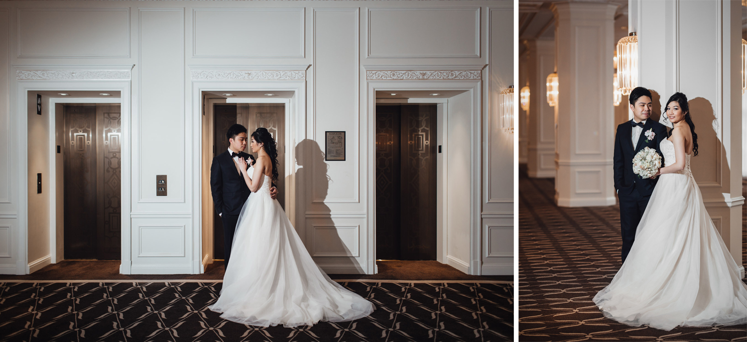 vancouver wedding photography at rosewood hotel georgia