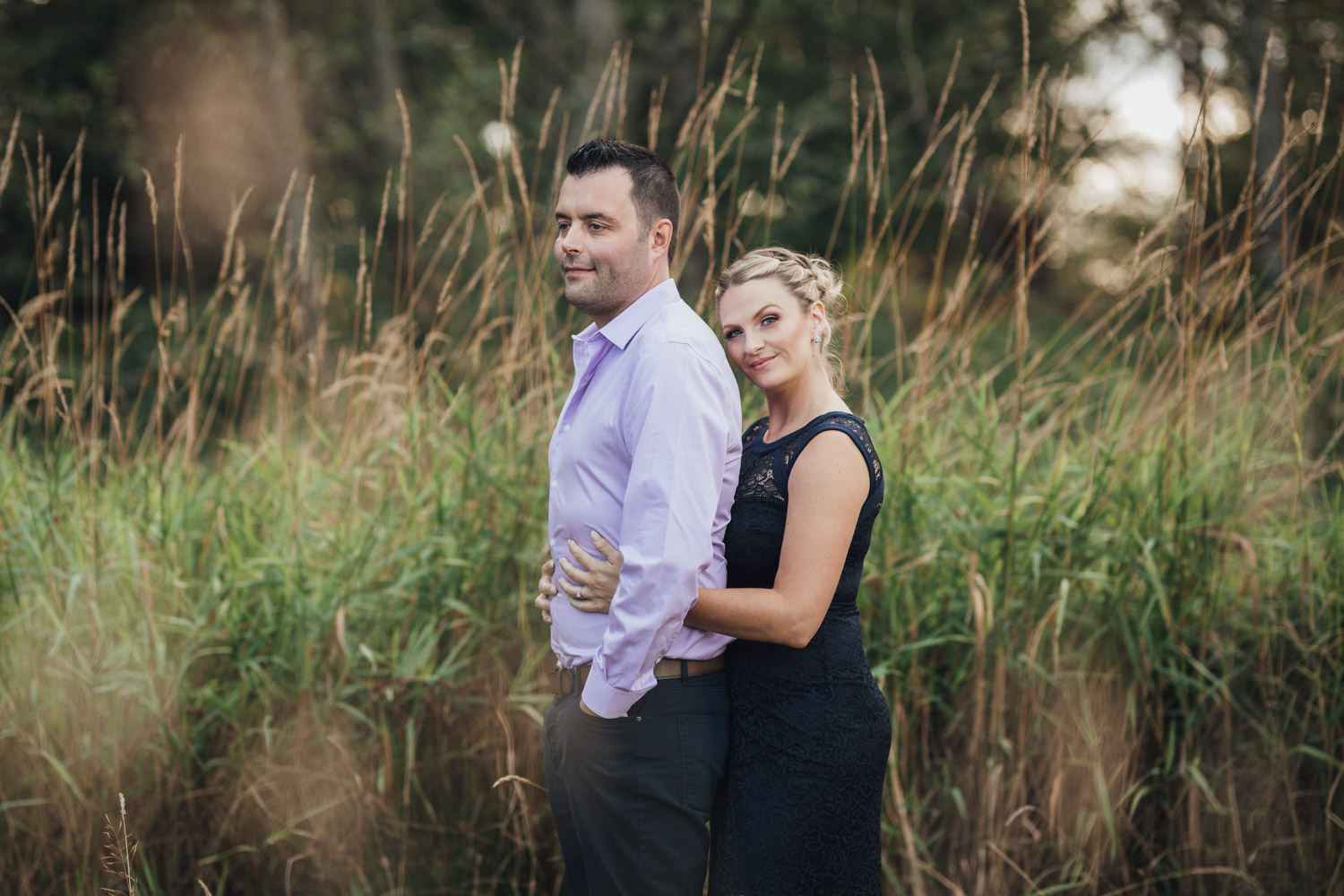 Engagement photography at Campbell Valley Park in Langley, BC