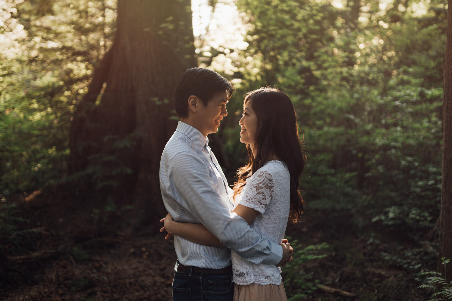 prospect point stanley park engagement photography in vancouver bc