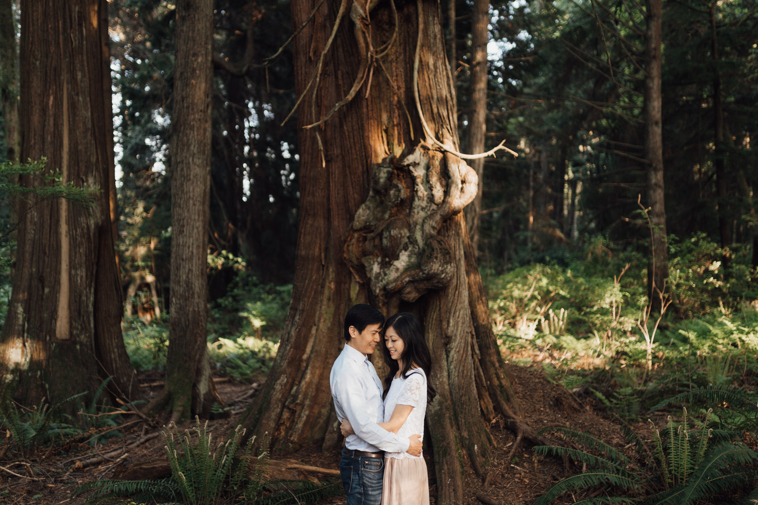 prospect point stanley park engagement photography in vancouver bc