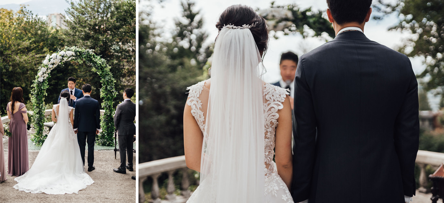 vancouver korean wedding photography hycroft manor terrace