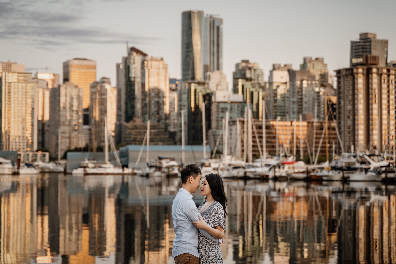 Gastown and Stanley Park Engagement Photography in Vancouver, BC | Konny &amp; Sam